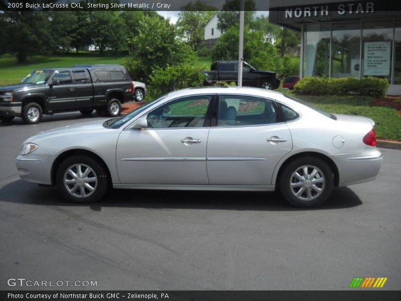 Sterling Silver Metallic / Gray 2005 Buick LaCrosse CXL