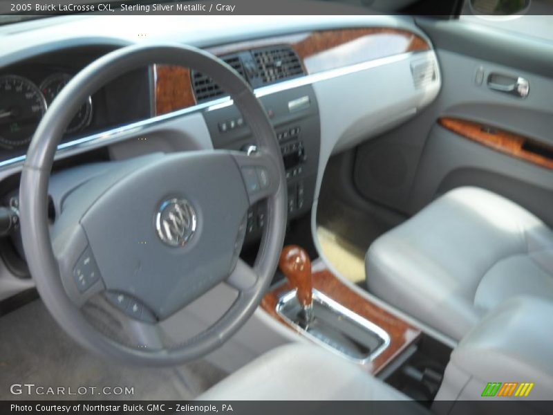 Sterling Silver Metallic / Gray 2005 Buick LaCrosse CXL