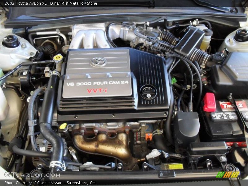 Lunar Mist Metallic / Stone 2003 Toyota Avalon XL