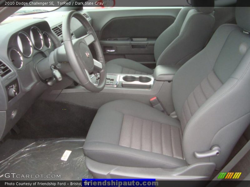 TorRed / Dark Slate Gray 2010 Dodge Challenger SE
