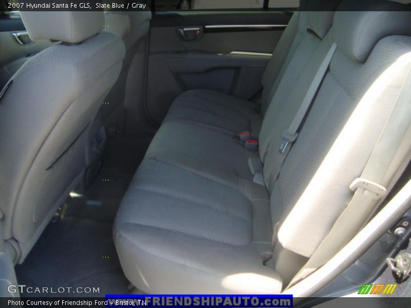 Slate Blue / Gray 2007 Hyundai Santa Fe GLS