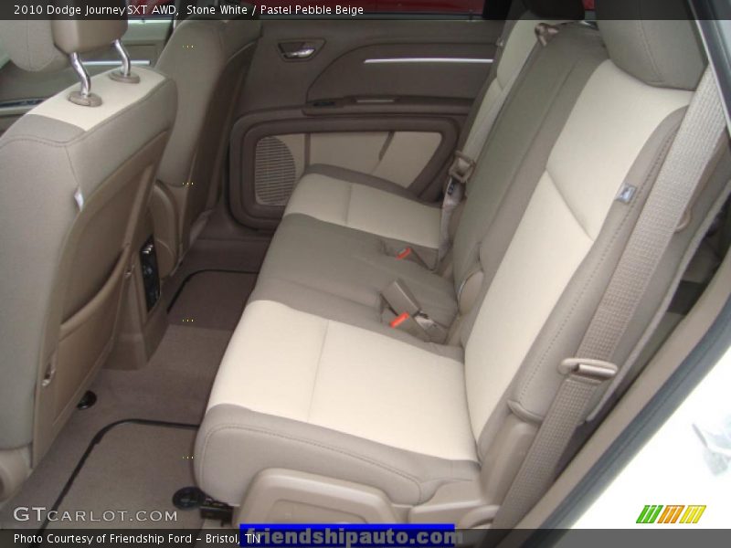 Stone White / Pastel Pebble Beige 2010 Dodge Journey SXT AWD