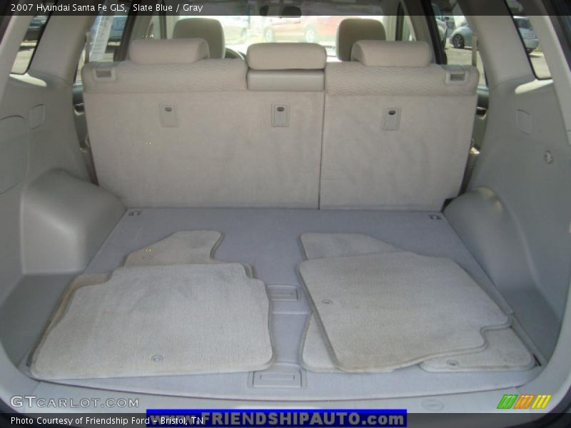 Slate Blue / Gray 2007 Hyundai Santa Fe GLS
