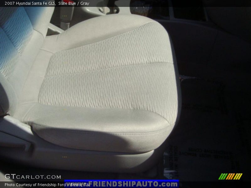 Slate Blue / Gray 2007 Hyundai Santa Fe GLS