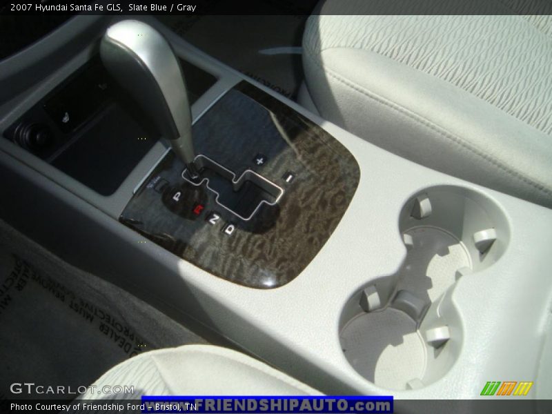 Slate Blue / Gray 2007 Hyundai Santa Fe GLS