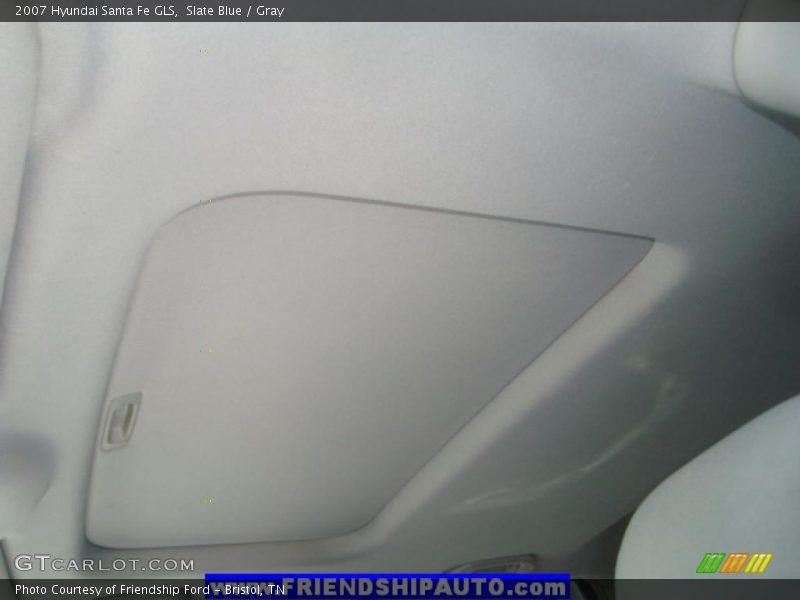Slate Blue / Gray 2007 Hyundai Santa Fe GLS