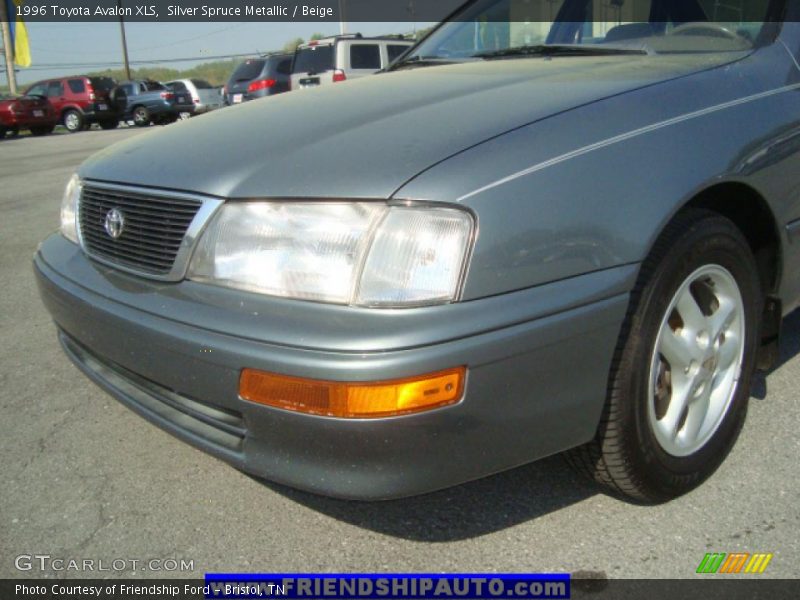 Silver Spruce Metallic / Beige 1996 Toyota Avalon XLS