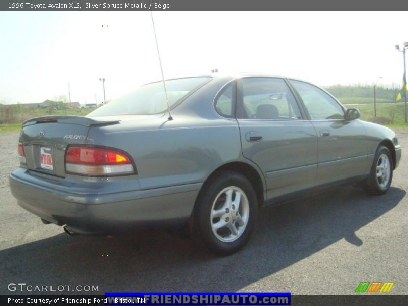 Silver Spruce Metallic / Beige 1996 Toyota Avalon XLS