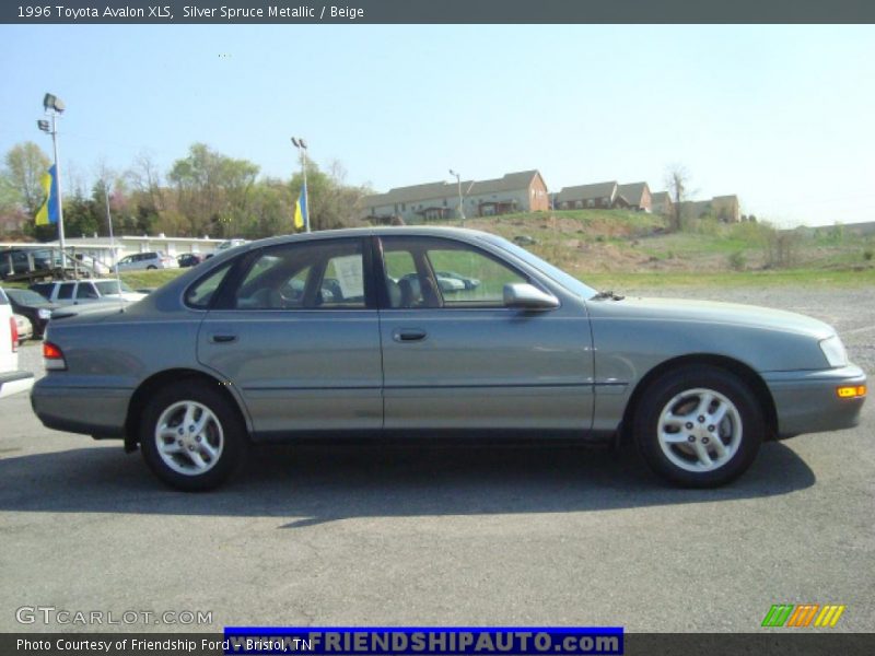 Silver Spruce Metallic / Beige 1996 Toyota Avalon XLS