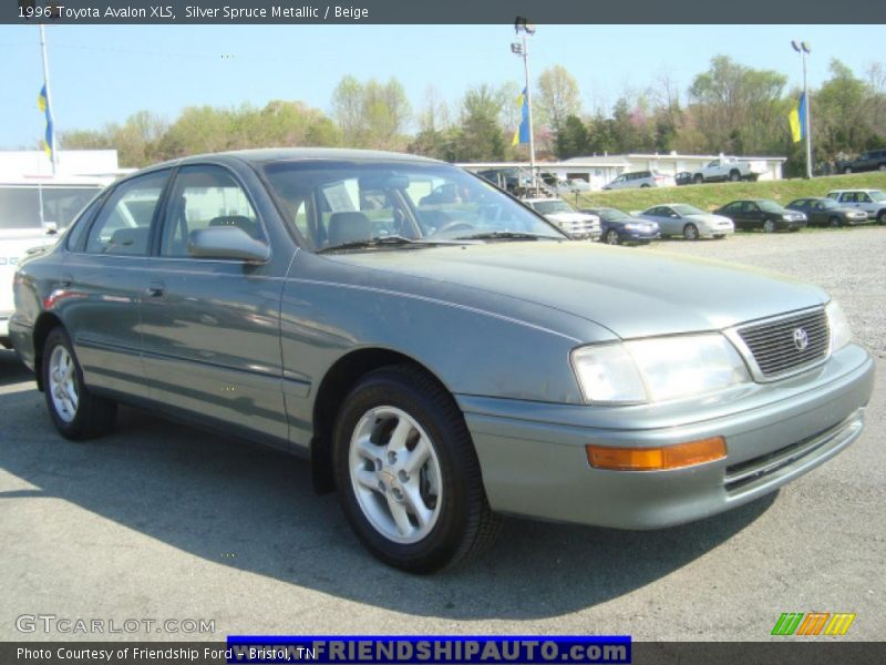 Silver Spruce Metallic / Beige 1996 Toyota Avalon XLS