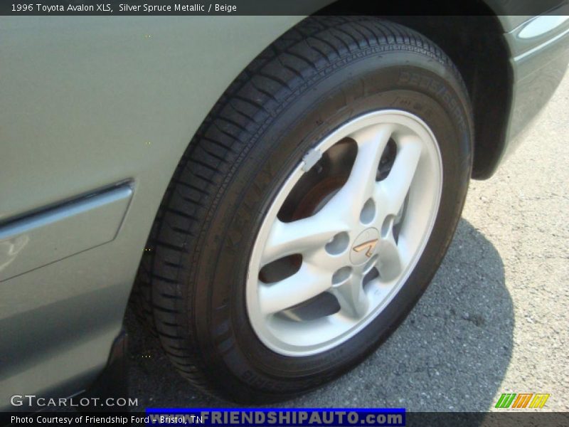 Silver Spruce Metallic / Beige 1996 Toyota Avalon XLS