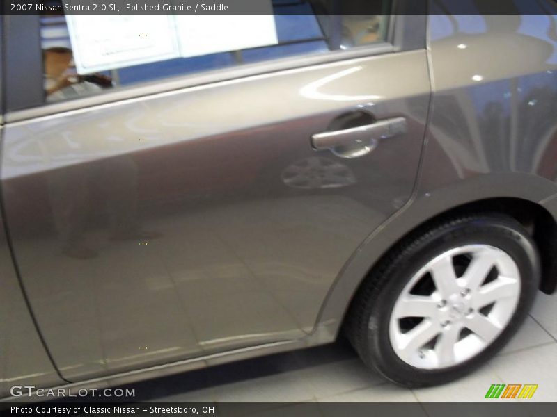 Polished Granite / Saddle 2007 Nissan Sentra 2.0 SL