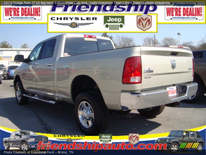 Light Graystone Pearl / Dark Slate/Medium Graystone 2010 Dodge Ram 2500 Big Horn Edition Crew Cab 4x4