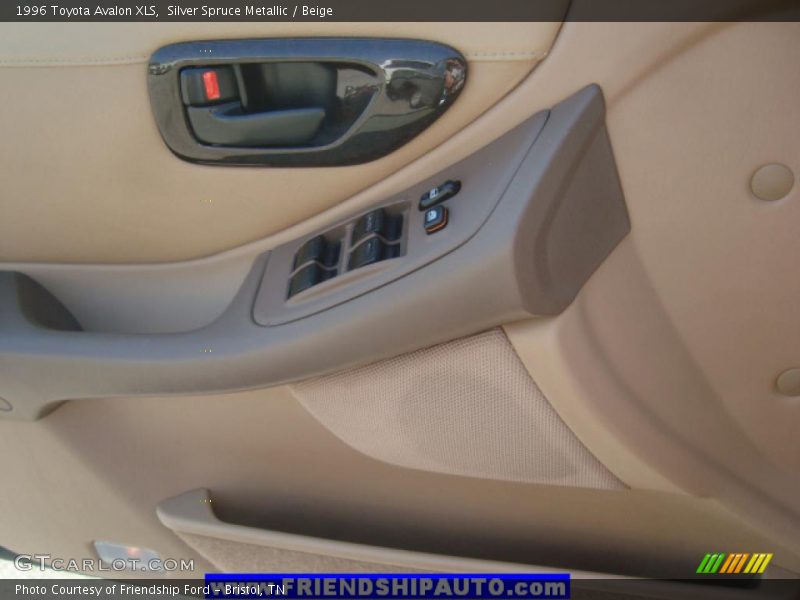 Silver Spruce Metallic / Beige 1996 Toyota Avalon XLS