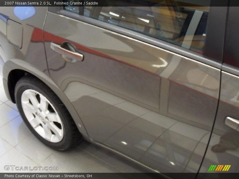 Polished Granite / Saddle 2007 Nissan Sentra 2.0 SL