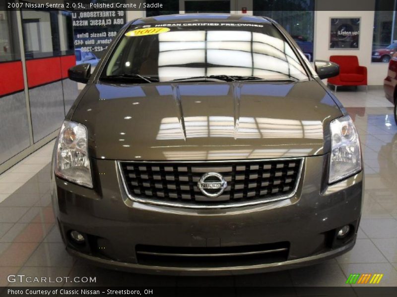 Polished Granite / Saddle 2007 Nissan Sentra 2.0 SL