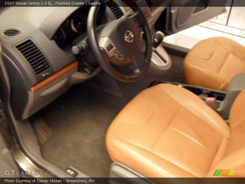 Polished Granite / Saddle 2007 Nissan Sentra 2.0 SL