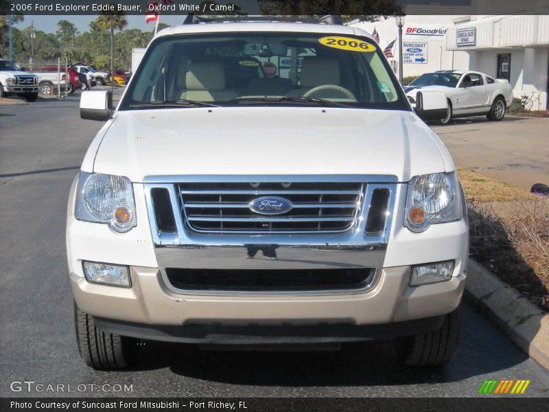 Oxford White / Camel 2006 Ford Explorer Eddie Bauer