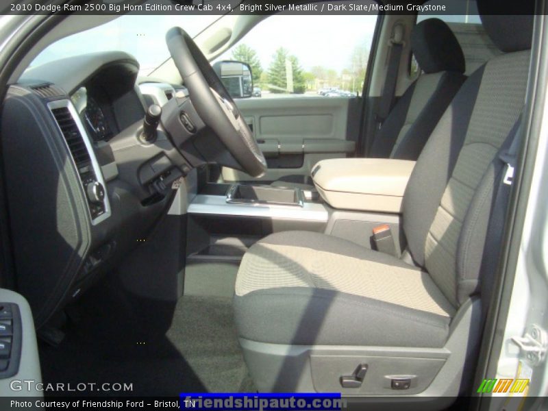 Bright Silver Metallic / Dark Slate/Medium Graystone 2010 Dodge Ram 2500 Big Horn Edition Crew Cab 4x4