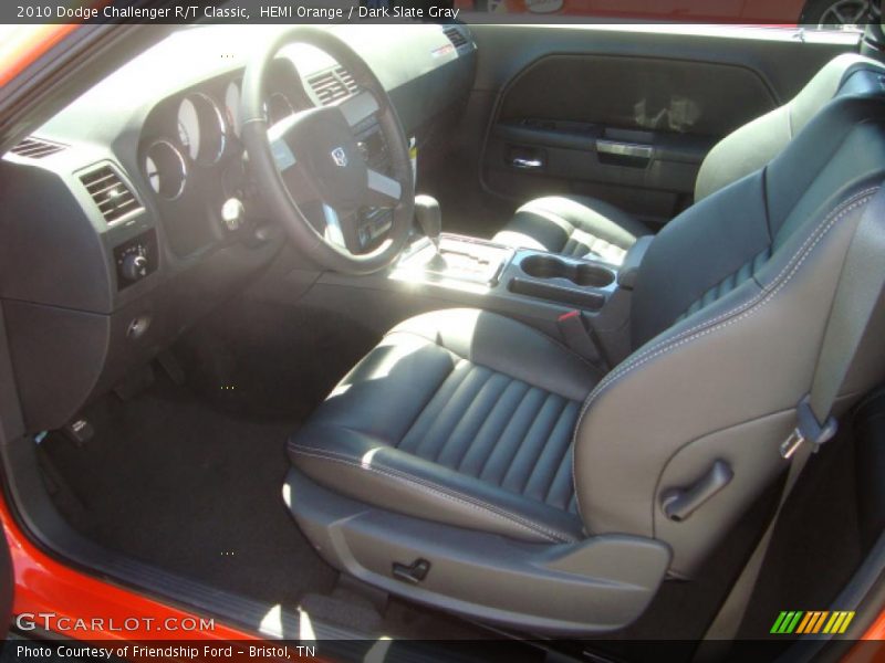 HEMI Orange / Dark Slate Gray 2010 Dodge Challenger R/T Classic
