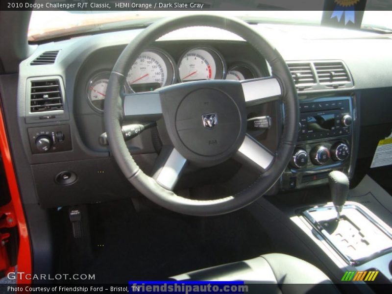 HEMI Orange / Dark Slate Gray 2010 Dodge Challenger R/T Classic
