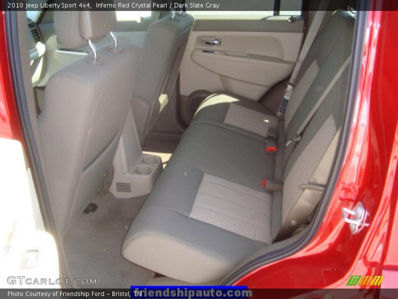 Inferno Red Crystal Pearl / Dark Slate Gray 2010 Jeep Liberty Sport 4x4