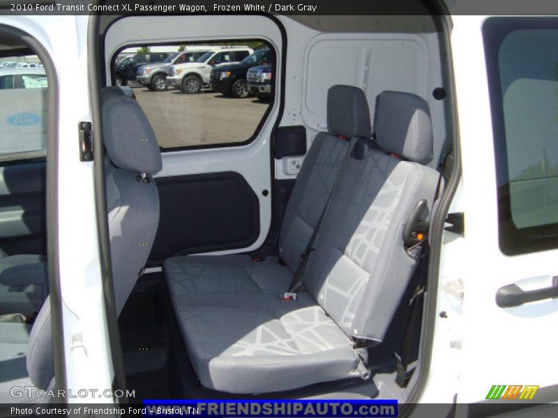Frozen White / Dark Gray 2010 Ford Transit Connect XL Passenger Wagon