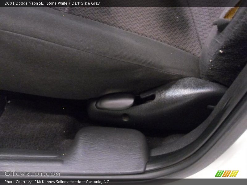 Stone White / Dark Slate Gray 2001 Dodge Neon SE