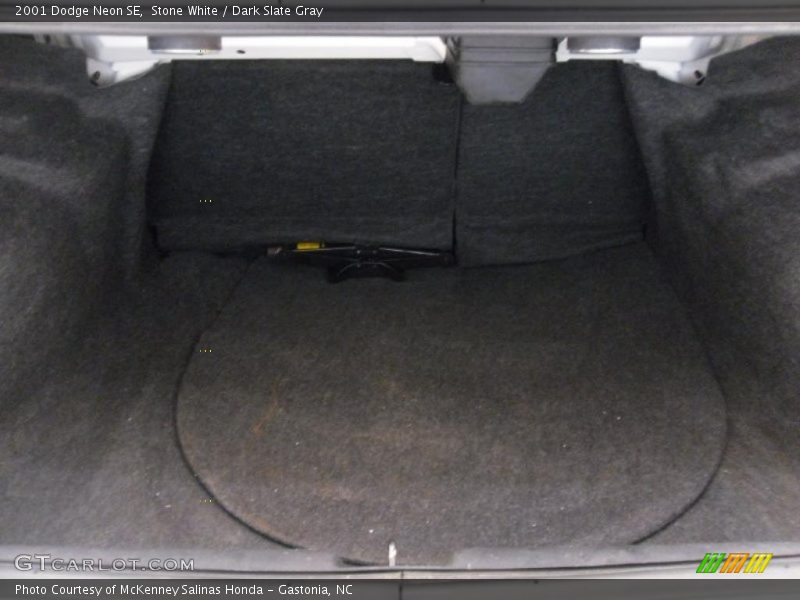 Stone White / Dark Slate Gray 2001 Dodge Neon SE