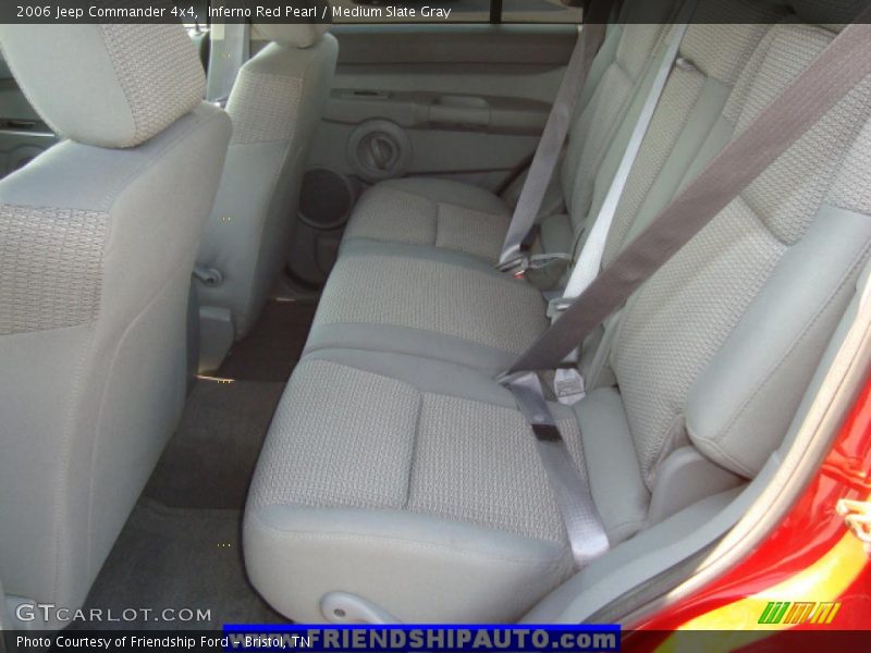 Inferno Red Pearl / Medium Slate Gray 2006 Jeep Commander 4x4