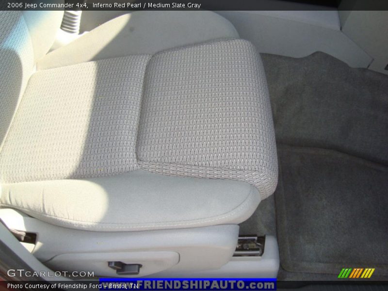 Inferno Red Pearl / Medium Slate Gray 2006 Jeep Commander 4x4