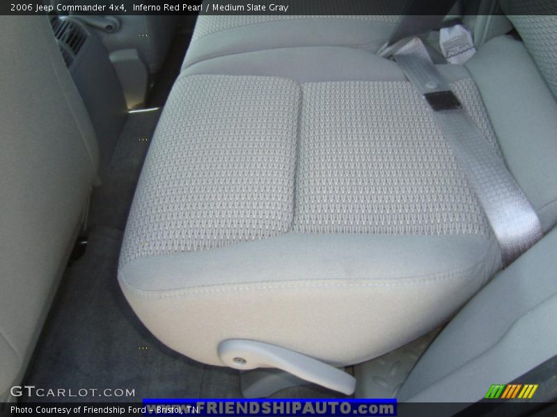 Inferno Red Pearl / Medium Slate Gray 2006 Jeep Commander 4x4