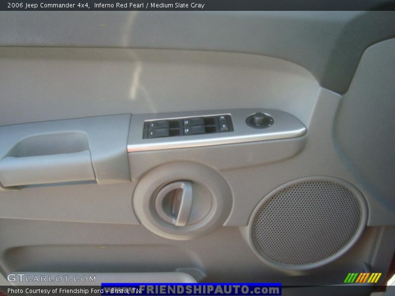 Inferno Red Pearl / Medium Slate Gray 2006 Jeep Commander 4x4