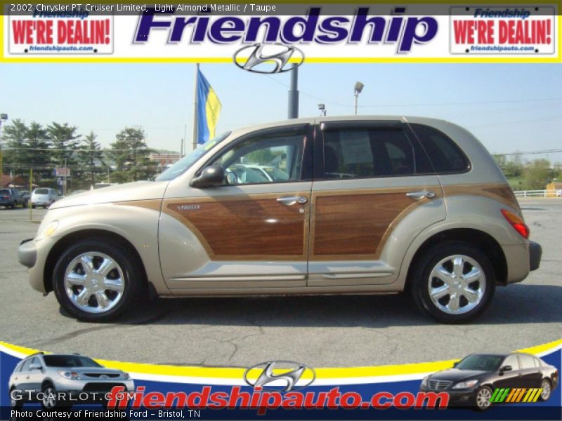Light Almond Metallic / Taupe 2002 Chrysler PT Cruiser Limited