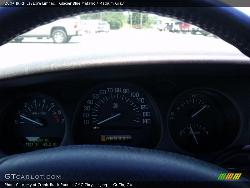 Glacier Blue Metallic / Medium Gray 2004 Buick LeSabre Limited