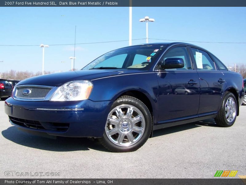 Dark Blue Pearl Metallic / Pebble 2007 Ford Five Hundred SEL