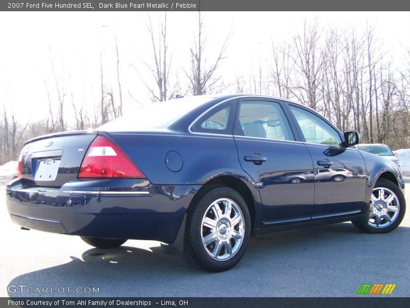 Dark Blue Pearl Metallic / Pebble 2007 Ford Five Hundred SEL