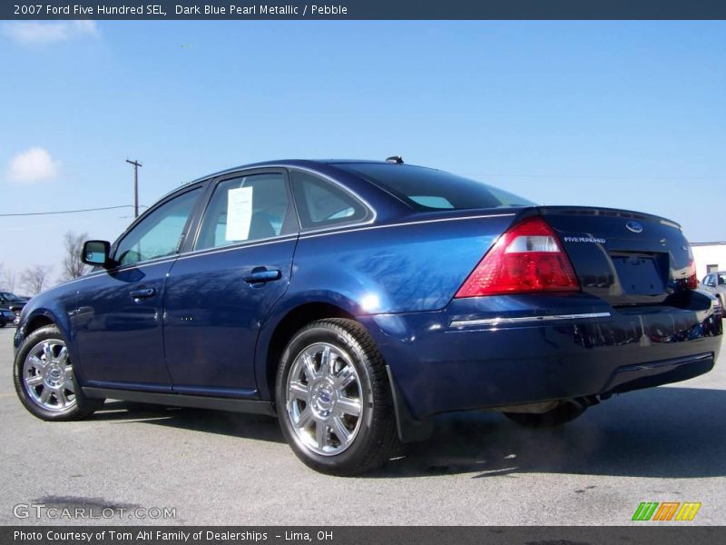 Dark Blue Pearl Metallic / Pebble 2007 Ford Five Hundred SEL