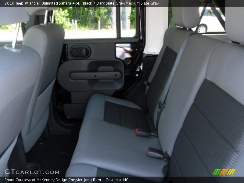Black / Dark Slate Gray/Medium Slate Gray 2010 Jeep Wrangler Unlimited Sahara 4x4