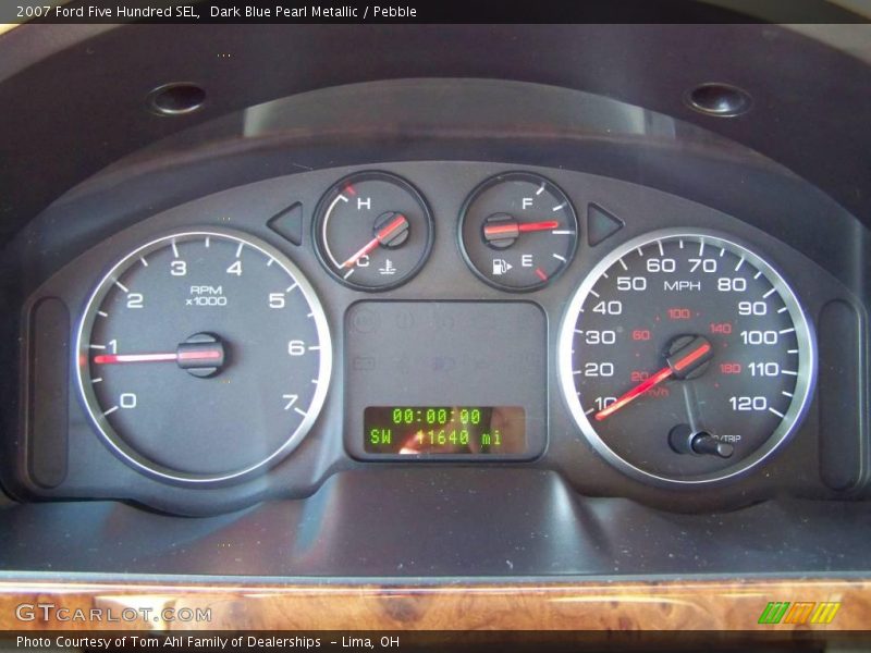 Dark Blue Pearl Metallic / Pebble 2007 Ford Five Hundred SEL