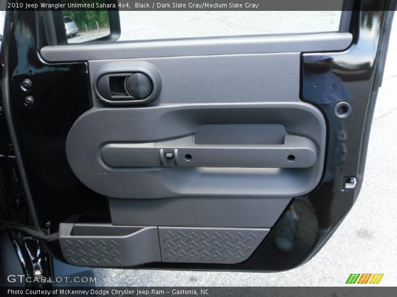 Black / Dark Slate Gray/Medium Slate Gray 2010 Jeep Wrangler Unlimited Sahara 4x4