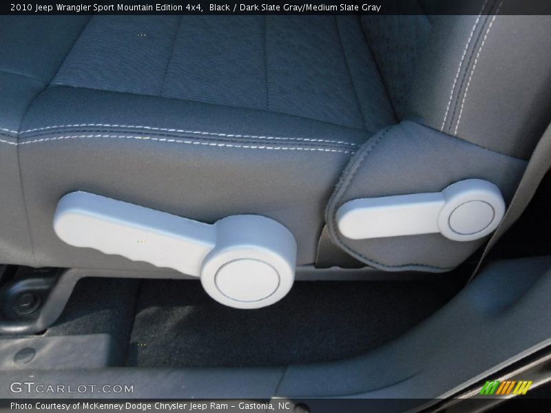Black / Dark Slate Gray/Medium Slate Gray 2010 Jeep Wrangler Sport Mountain Edition 4x4