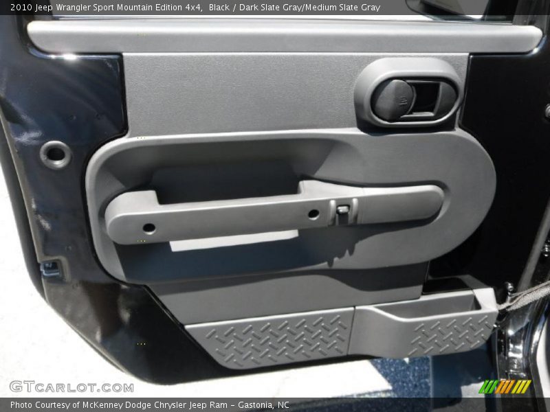 Black / Dark Slate Gray/Medium Slate Gray 2010 Jeep Wrangler Sport Mountain Edition 4x4