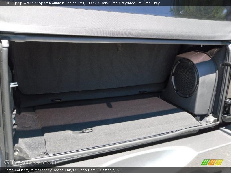 Black / Dark Slate Gray/Medium Slate Gray 2010 Jeep Wrangler Sport Mountain Edition 4x4