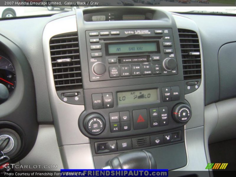 Galaxy Black / Gray 2007 Hyundai Entourage Limited