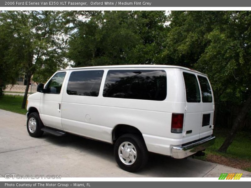 Oxford White / Medium Flint Grey 2006 Ford E Series Van E350 XLT Passenger