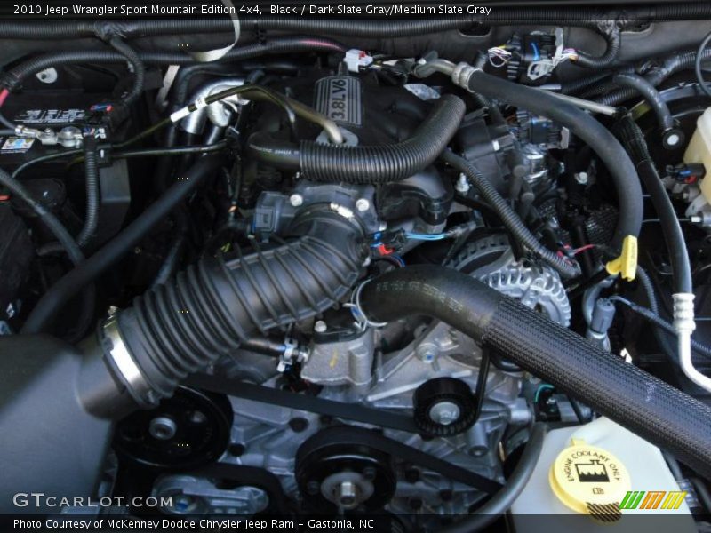 Black / Dark Slate Gray/Medium Slate Gray 2010 Jeep Wrangler Sport Mountain Edition 4x4