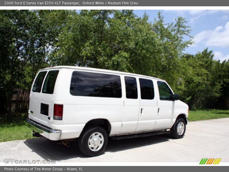 Oxford White / Medium Flint Grey 2006 Ford E Series Van E350 XLT Passenger