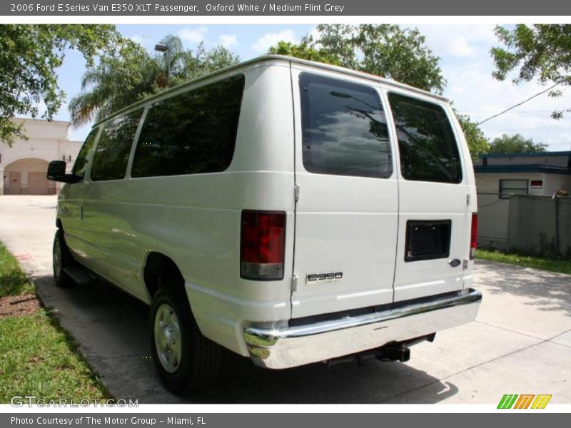 Oxford White / Medium Flint Grey 2006 Ford E Series Van E350 XLT Passenger