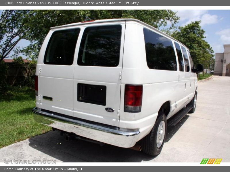 Oxford White / Medium Flint Grey 2006 Ford E Series Van E350 XLT Passenger